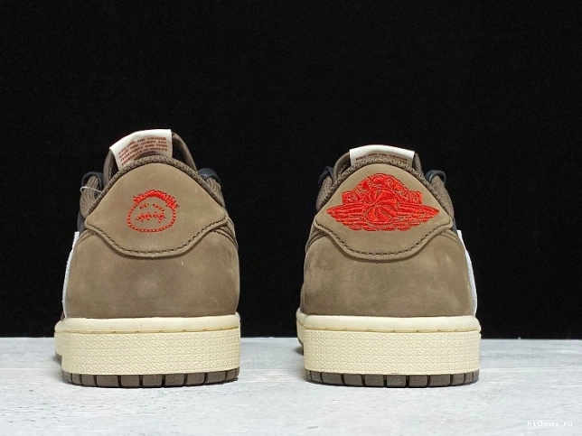 Rep Dark Low Mocha CQ4277-001 Travis Scott OG Jordan x 1 SP Air 0809
